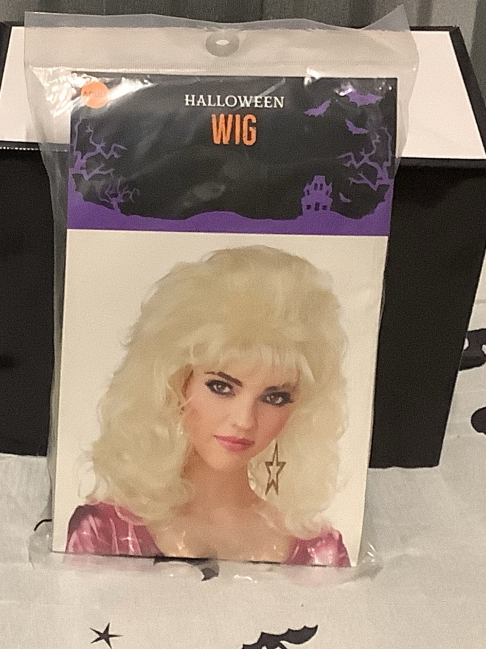 Halloween Blonde Wig - Styled Women's Costume Wig